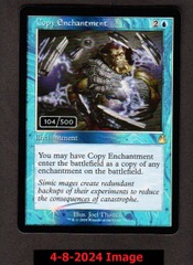 SERIALIZED (104/500) Copy Enchantment - Foil - Retro Frame
